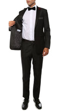 Load image into Gallery viewer, The Artemis Mens Geometric Slim Fit 2 Piece Tuxedo - Ferrecci USA