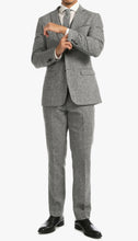 Load image into Gallery viewer, Bradford Grey Slim Fit 3 Piece Tweed Suit - Ferrecci USA
