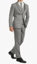 Load image into Gallery viewer, Bradford Grey Slim Fit 3 Piece Tweed Suit - Ferrecci USA
