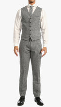 Load image into Gallery viewer, Bradford Grey Slim Fit 3 Piece Tweed Suit - Ferrecci USA