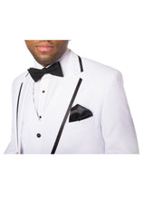 Load image into Gallery viewer, Celio White & Black 3 piece Slim Fit Tuxedo - Ferrecci USA