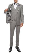 Load image into Gallery viewer, Celio Grey Slim Fit 3pc Tuxedo - Ferrecci USA