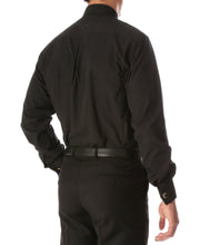 Load image into Gallery viewer, Black Clergy Deacon Bishop Priest Mandarin Collar Shirt - Ferrecci USA