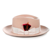 Load image into Gallery viewer, Crushable Camel Fedora Hat - Ferrecci USA