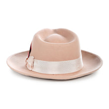 Load image into Gallery viewer, Crushable Camel Fedora Hat - Ferrecci USA