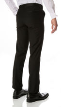 Load image into Gallery viewer, CROMWELL Slim Fit Black Tuxedo Pants - Ferrecci USA