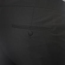 Load image into Gallery viewer, Mens Black Cutaway Regular Fit 2 Piece Tuxedo Suit - Ferrecci USA