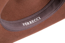 Load image into Gallery viewer, Brown Crushable Wool Western Dakota Cowboy Hat - Ferrecci USA