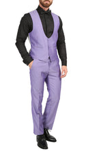 Load image into Gallery viewer, Mens Daxson Ultra Violet Slim Fit Shawl Collar 3pc Tuxedo - Ferrecci USA