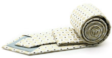 Load image into Gallery viewer, Mens Dads Classic Beige Geometric Pattern Business Casual Necktie & Hanky Set E-2 - Ferrecci USA