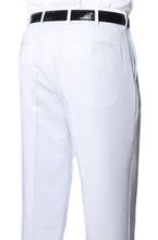 Load image into Gallery viewer, Premium White Regular Fit Suspender Ready Formal & Business Pants - Ferrecci USA