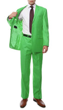 Load image into Gallery viewer, Premium FE28001 Lime Green Regular Fit Suit - Ferrecci USA