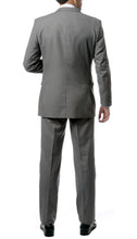 Load image into Gallery viewer, Mens 2 Button Grey Regular Fit Suit - Ferrecci USA