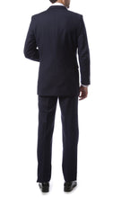 Load image into Gallery viewer, Mens 2 Button Navy Blue Regular Fit Suit - Ferrecci USA