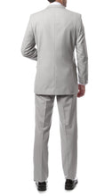 Load image into Gallery viewer, Mens 2 Button Light Grey Regular Fit Suit - Ferrecci USA