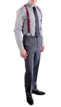Load image into Gallery viewer, Charcoal Regular Fit Suit 2 Piece Ford - Ferrecci USA