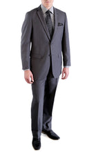 Load image into Gallery viewer, Charcoal Regular Fit Suit 2 Piece Ford - Ferrecci USA