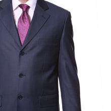 Load image into Gallery viewer, FS23 Navy Regular Fit 2pc 3 Button Suit - Ferrecci USA