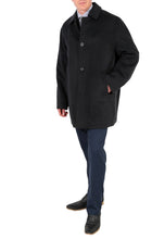 Load image into Gallery viewer, George Men's Wool Charcoal Top Coat - Ferrecci USA