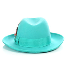 Load image into Gallery viewer, Ferrecci Premium Emerald Godfather Hat - Ferrecci USA