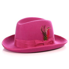 Load image into Gallery viewer, Ferrecci Premium Fuchsia Godfather Hat - Ferrecci USA