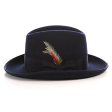 Load image into Gallery viewer, Ferrecci Premium Navy Godfather Hat - Ferrecci USA