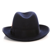 Load image into Gallery viewer, Ferrecci Premium Navy Godfather Hat - Ferrecci USA