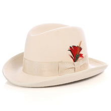 Load image into Gallery viewer, Ferrecci Premium Off-White Godfather Hat - Ferrecci USA
