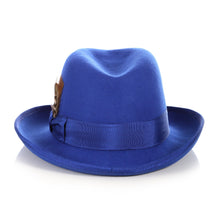 Load image into Gallery viewer, Ferrecci Premium Royal Blue Godfather Hat - Ferrecci USA