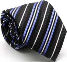 Load image into Gallery viewer, Premium Ziggy Striped Ties - Ferrecci USA