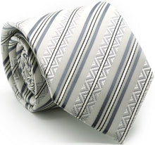 Load image into Gallery viewer, Premium Ziggy Striped Ties - Ferrecci USA
