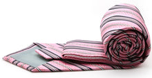 Load image into Gallery viewer, Premium Ziggy Striped Ties - Ferrecci USA