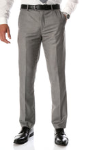 Load image into Gallery viewer, Ferrecci Men's Halo Grey Slim Fit Flat-Front Dress Pants - Ferrecci USA