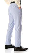 Load image into Gallery viewer, Ferrecci Men's Halo Sky Blue Slim Fit Flat-Front Dress Pants - Ferrecci USA
