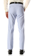 Load image into Gallery viewer, Ferrecci Men's Halo Sky Blue Slim Fit Flat-Front Dress Pants - Ferrecci USA