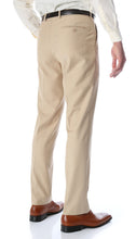 Load image into Gallery viewer, Ferrecci Men's Halo Tan Slim Fit Flat-Front Dress Pants - Ferrecci USA