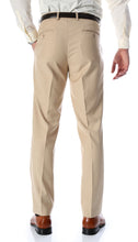 Load image into Gallery viewer, Ferrecci Men's Halo Tan Slim Fit Flat-Front Dress Pants - Ferrecci USA