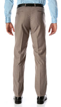 Load image into Gallery viewer, Ferrecci Men's Halo Taupe Slim Fit Flat-Front Dress Pants - Ferrecci USA
