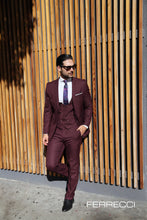 Load image into Gallery viewer, Hart 3pc Slim Fit Teal Suit - Ferrecci USA