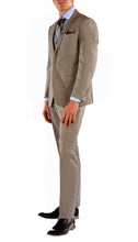 Load image into Gallery viewer, Hart Brown Slim Fit 2 Piece Suit - Ferrecci USA