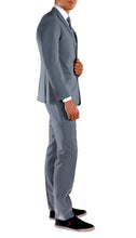 Load image into Gallery viewer, Hart Light Blue Slim Fit 2 Piece Suit - Ferrecci USA