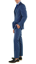 Load image into Gallery viewer, Hart New Blue Slim Fit 2 Piece Suit - Ferrecci USA