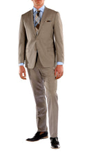 Load image into Gallery viewer, Hart Brown Slim Fit 2 Piece Suit - Ferrecci USA