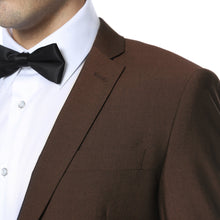 Load image into Gallery viewer, Hudson Brown Slim Fit 2 Piece Suit - Ferrecci USA