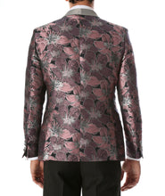 Load image into Gallery viewer, Men's Hugo Rose Floral Modern Fit Shawl Collar Tuxedo Blazer - Ferrecci USA