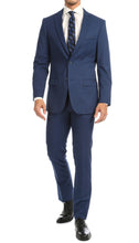 Load image into Gallery viewer, Windsor Indigo Slim Fit 2pc Suit - Ferrecci USA