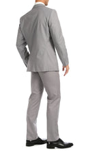 Load image into Gallery viewer, Windsor Light Grey Slim Fit 2pc Suit - Ferrecci USA