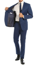 Load image into Gallery viewer, Windsor Indigo Slim Fit 2pc Suit - Ferrecci USA