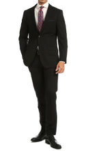 Load image into Gallery viewer, Windsor Black Slim Fit 2pc Suit - Ferrecci USA