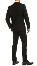 Load image into Gallery viewer, Windsor Black Slim Fit 2pc Suit - Ferrecci USA